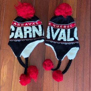 Fleece lined super warm winter caps, two available